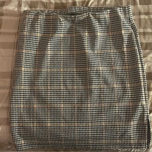 Plaid skirt